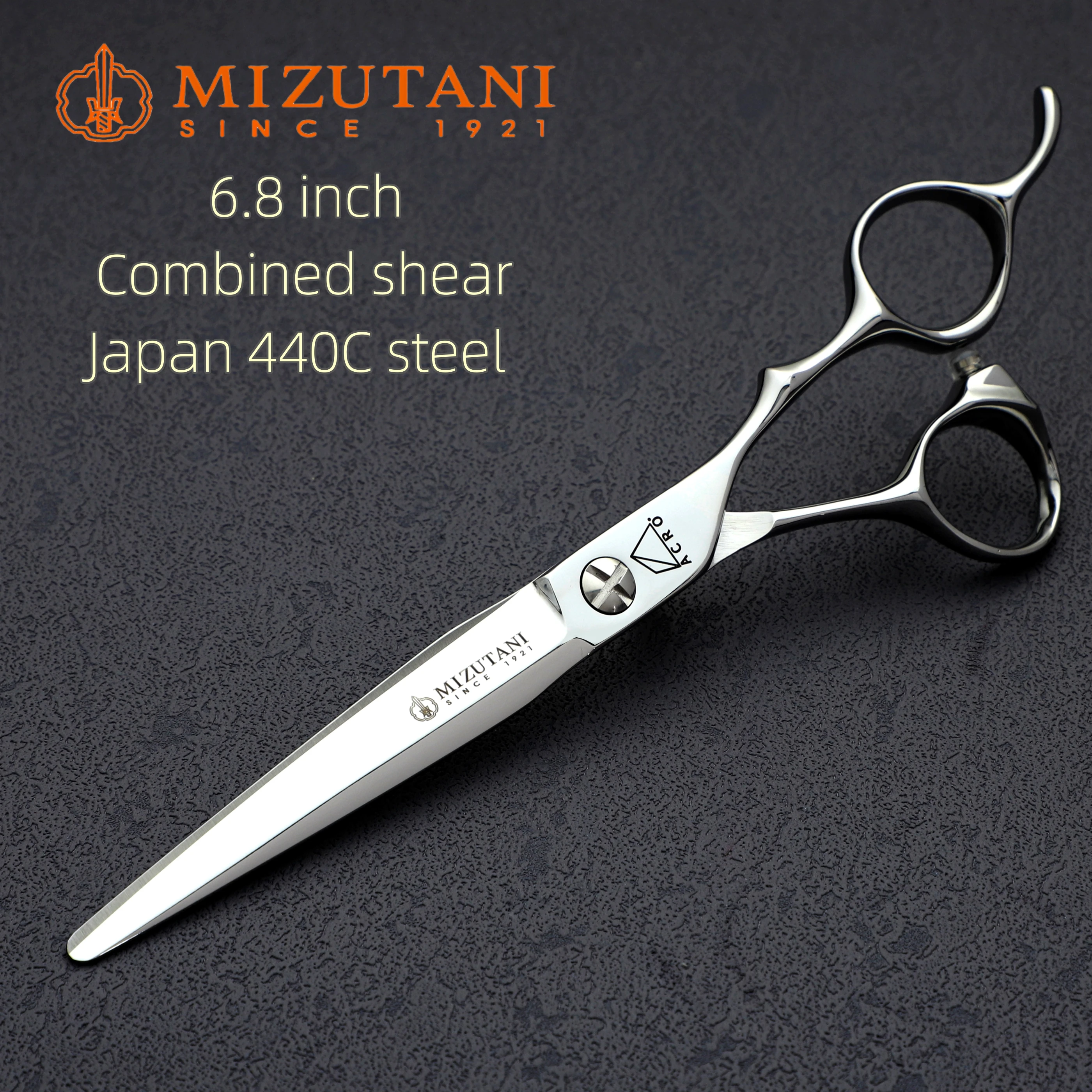 Стальные ножницы MIZUTANI 440C профессиональные парикмахерские инструменты для