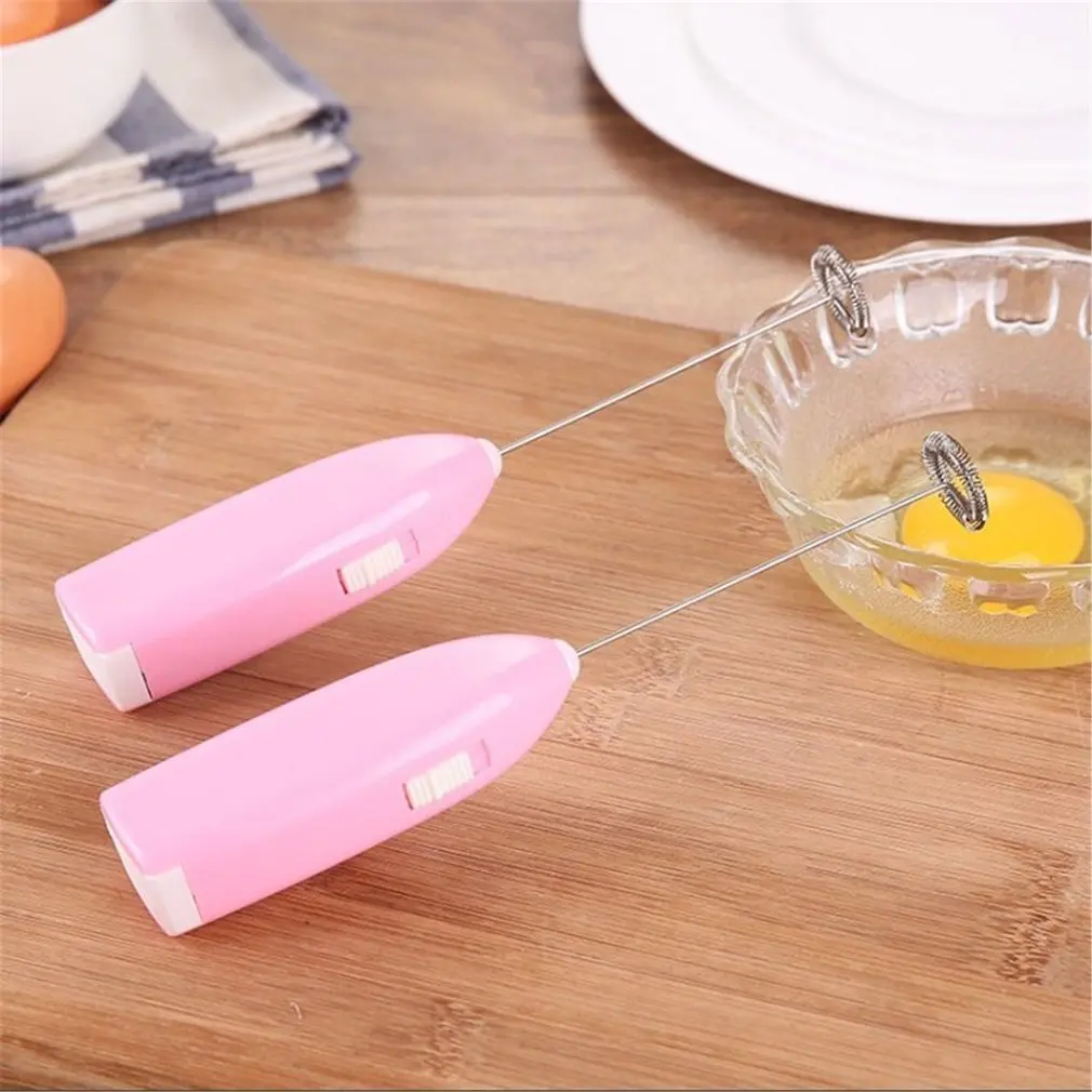 Electric Milk Frother Foamer Blender Hand Whisk Explosion-Type Electric Mixer Coffee Egg Beater Durable Beat Machine