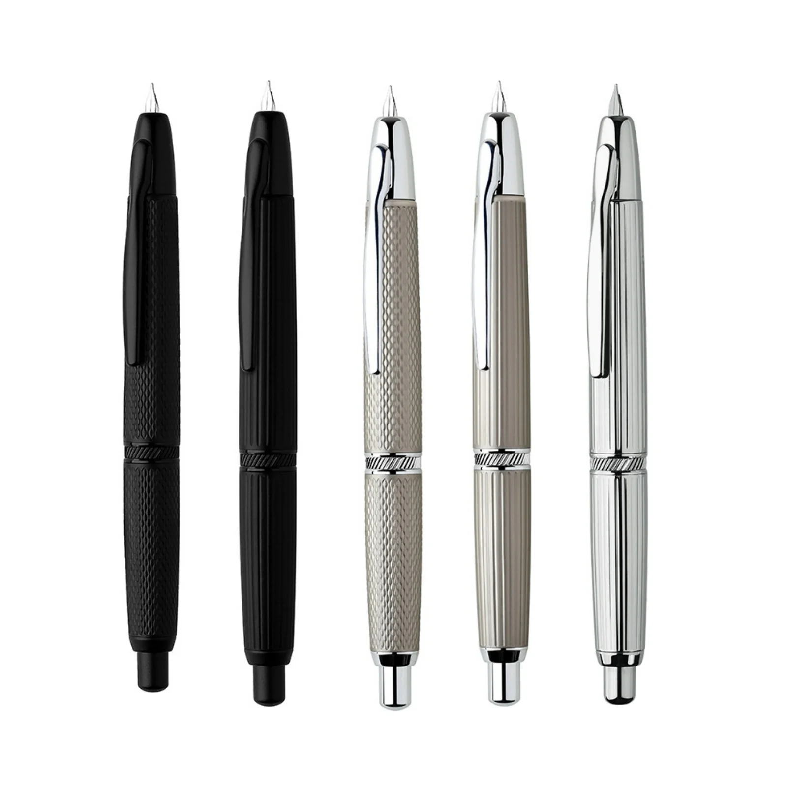 Перьевая ручка Majohn A1 AK1 с рисунком рыбьей чешуи EF 0 4 мм металлические ручки