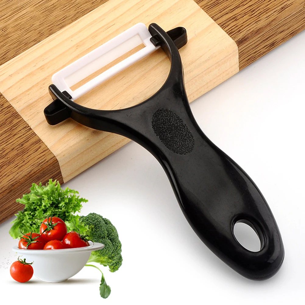 

Kitchen peeler parer black ceramic Safe washable durable household