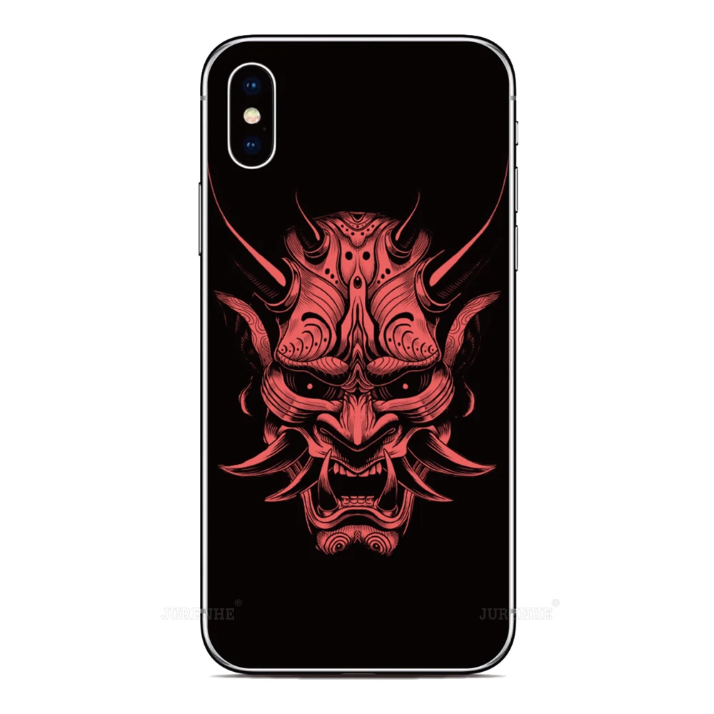 Samurai Oni защитная маска для Oukitel WP50 WP52 C53 C51 C50 C38 C36 C35 C33 C32 C31 C23 C25 C22 C21 C19 C18 K9 Pro задняя