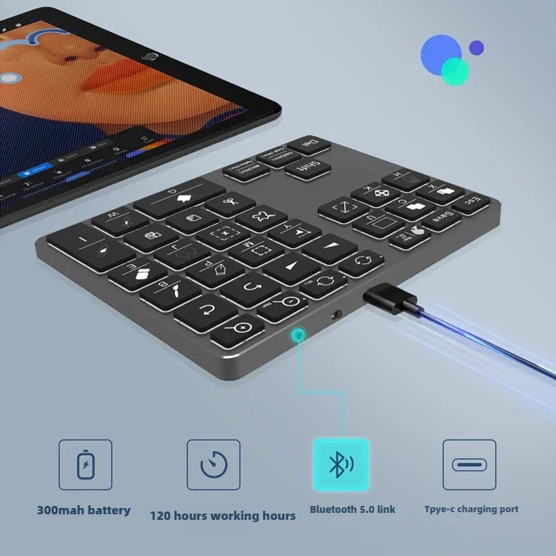 Беспроводная Bluetooth клавиатура K308