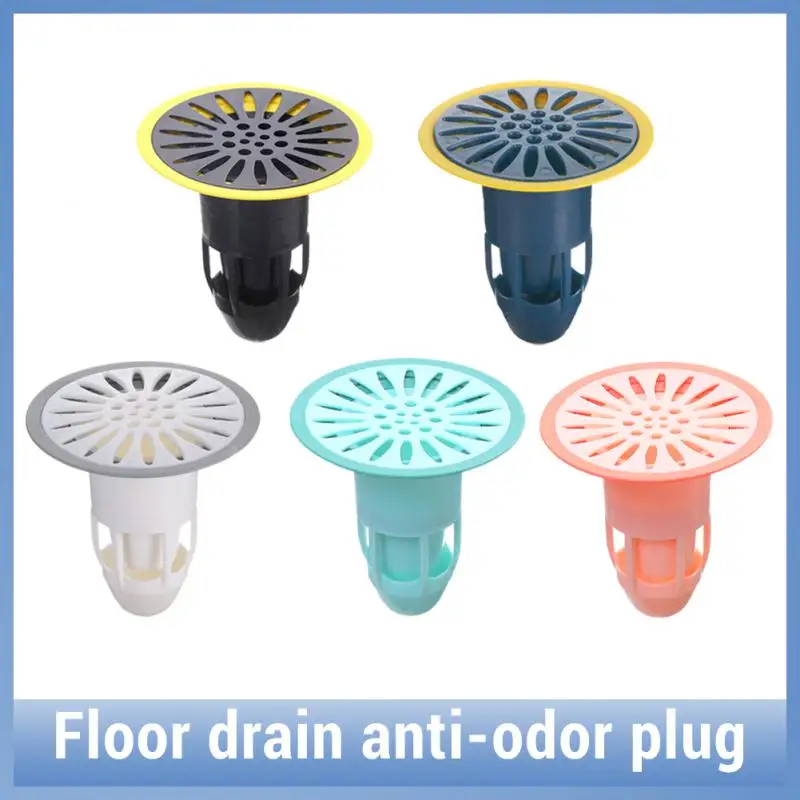 

Силиконовый Фильтр для слива в ванной комнате и туалете, заглушка для волос, фильтр для раковины, с защитой от запаха и вредителей