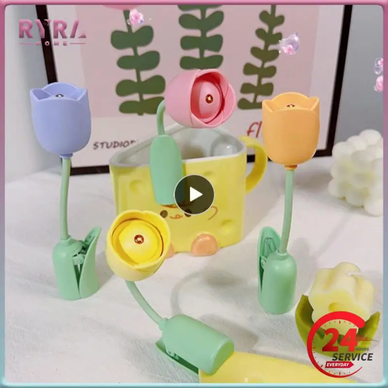 

1~10PCS Soft And Warm Light Birthday Gift For Girls Tulip Nightlight Charming Very Suitable For Children's Room Fashionable