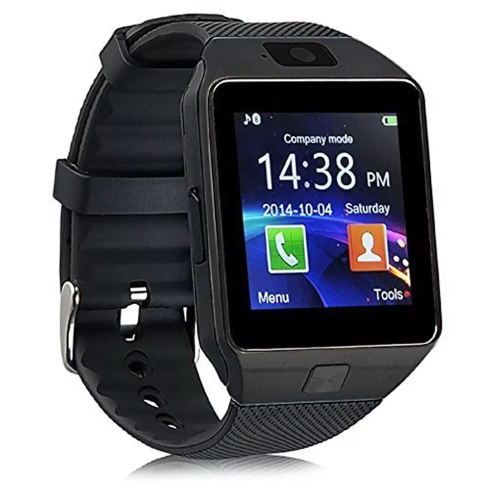 

DZ09 Bluetooth Fitness Heart Rate Sport Monitor Live Waterproof Camera GPS SIM Card SD Memory Only for Android Phone