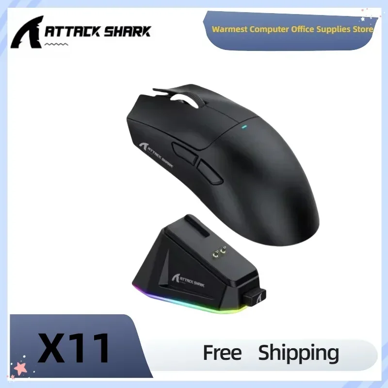 Attack Shark X11 Беспроводная игровая мышь Bluetooth