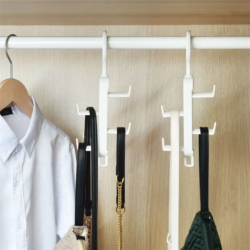 

Multi-layer Hanger Hooks Wardrobe Clothes Scarf Bag Hat Organizer Hanging Rack Closet Hanger Home Space Saving Storage Hooks