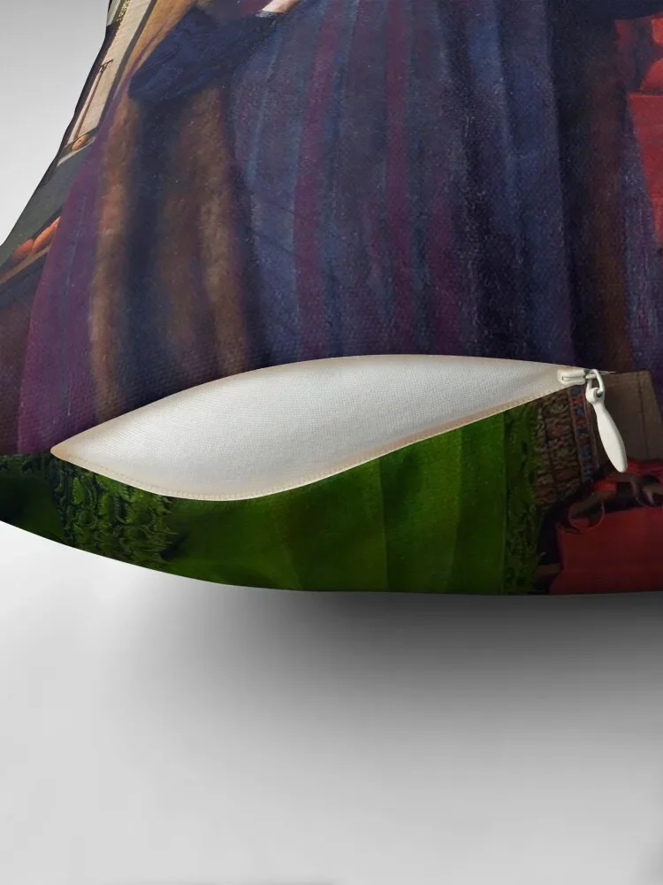 HD. Портрет Арнольфини Набор декоративных подушек Jan van Eyck рождественские Подушки