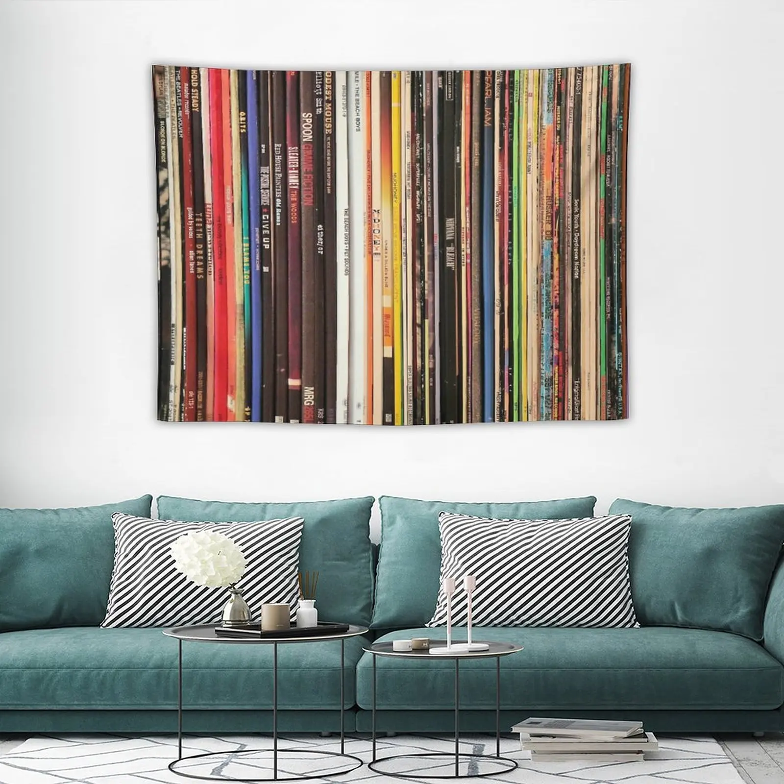 

Ultimate Vinyl Record Collection Tapestry Sailor Moon Large Fabric Wall Tapestry Decoration Home Yoga Mat Bedroom Deco