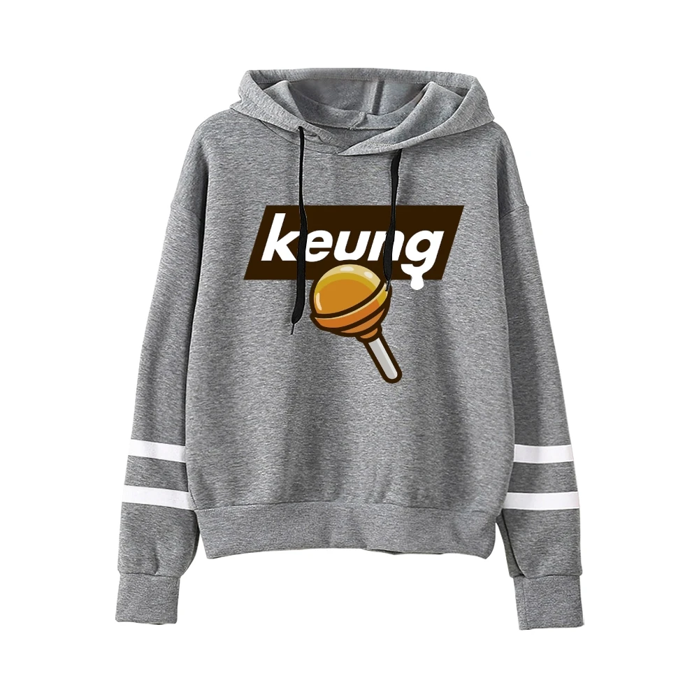 Keung To Merch Гонконг Star Idol унисекс толстовки с рукавами без карманов параллельными