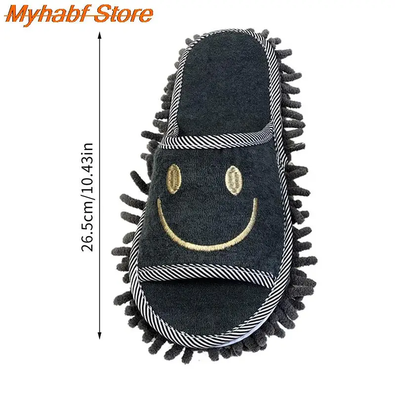 Washable Lazy Mopping Slippers Microfiber Cleaning Floor Dusting Slippers Detachable Mop Shoes Household Floor Cleaning Tools images - 6