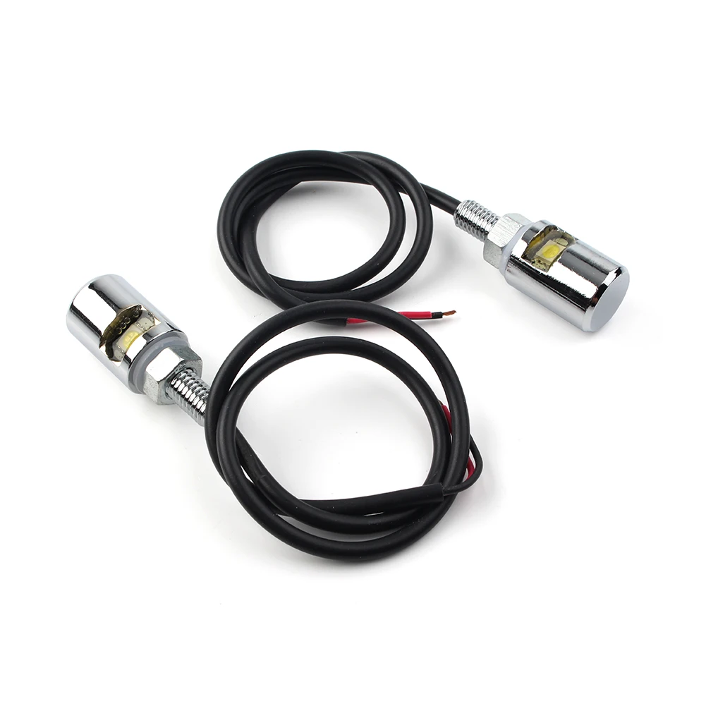 2 шт. мотоциклетный светодиодный винтовой болт задний фонарь номерного знака