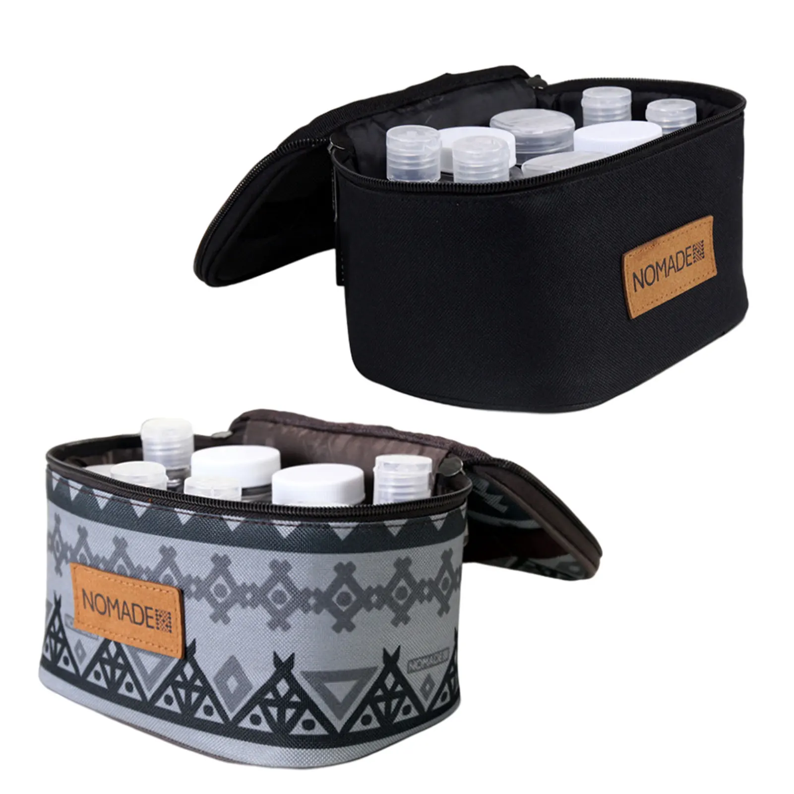 

Походный контейнер для хранения посуды, банки для приправ с мешком, 8 банок для специй для барбекю, портативный органайзер для пикника