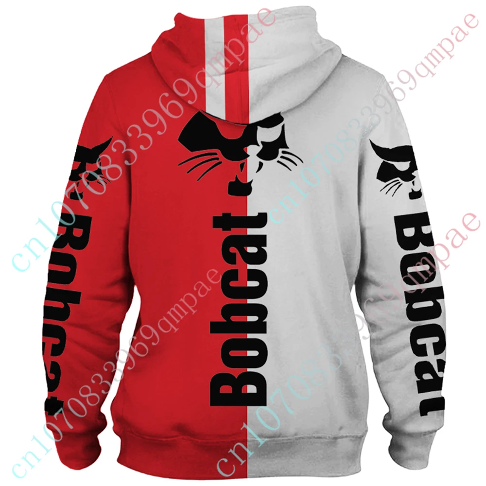 Одежда Bobcat пуловер в стиле Харадзюку топ толстовки с капюшоном аниме для мужчин и