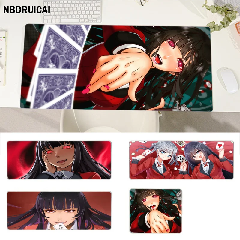 

Anime Kakegurui Mousepad My Favorite Gamer Play Mats Mousepad Size For Keyboards Mat Boyfriend Gift