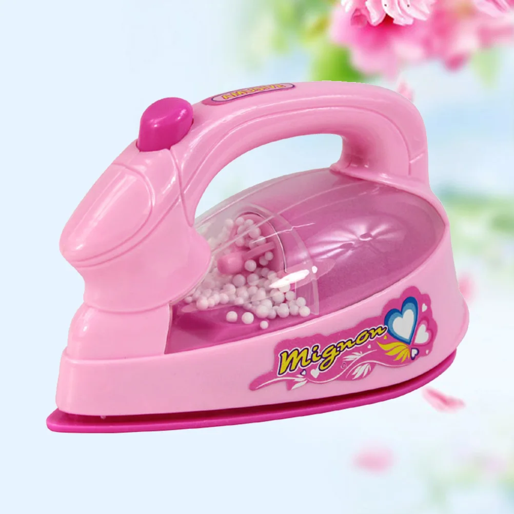 

1PCS Play House for Kids Pretend Play Set Electric Iron for Girls Toddlers