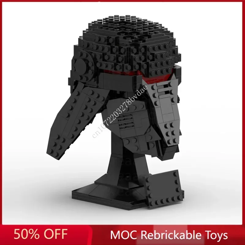 738 шт. Star Plan MOC DeathTrooper шлем космический корабль боевая модель строительный блок