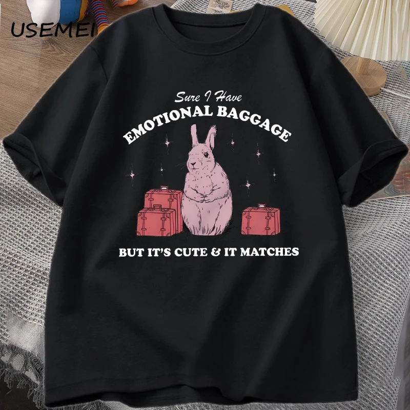 Забавные футболки с надписью уверенно что у меня эмоциональный Багаж умственное