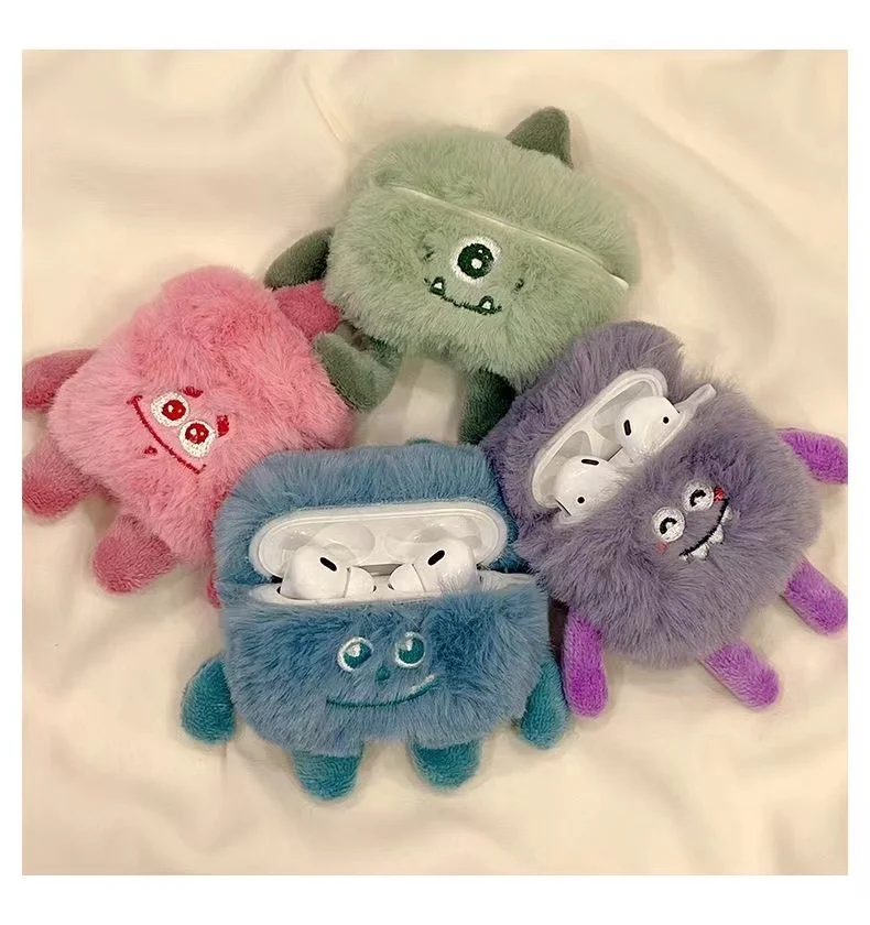 Мягкий Защитный Силиконовый Чехол С Мультяшными Животными Для Airpods Pro 1/2/3 Милый