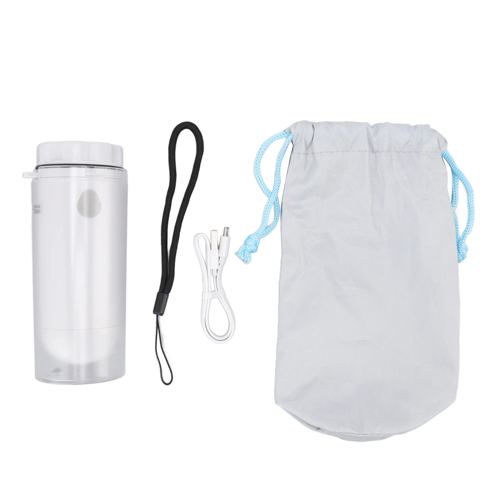 

Portable Bidet 230ml USB Rechargeable Efficient Water Saving Simple Operation Portable Bidet Sprayer for Toilet Travel