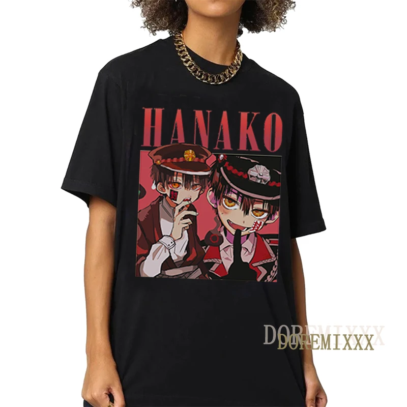 

Toilet Bound Hanako Kun Graphic Tees Men Women Japanese Anime T Shirt Funny Cartoon Summer Tops Unisex T-shirt Mens Clothing