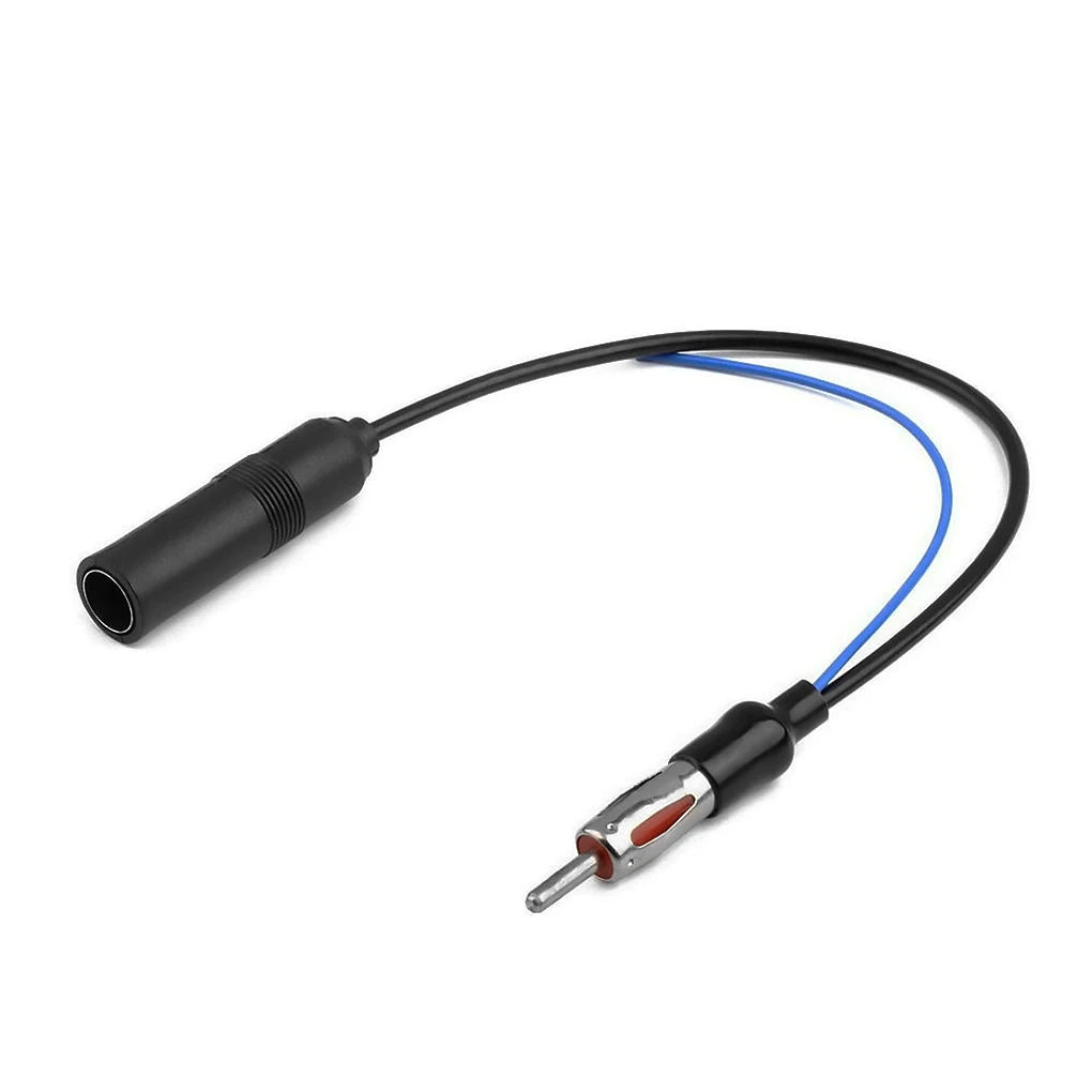 

Car Auto Radio Antenna Stereo Signal Amp Amplifier Booster Cable with Power Input Automotive Accessory