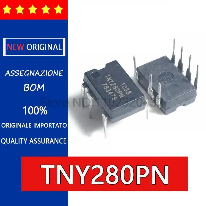 Новый и оригинальный чип источника питания TNY280PN TNY280P TNY280 LCD DIP7 7 7 футов управления питанием IC, чип источника питания ЖК-дисплея Новый и оригинальный чип источника питания TNY280PN TNY280P TNY280 LCD DIP7 7 7 футов управления питанием IC, чип источника питания ЖК-дисплея