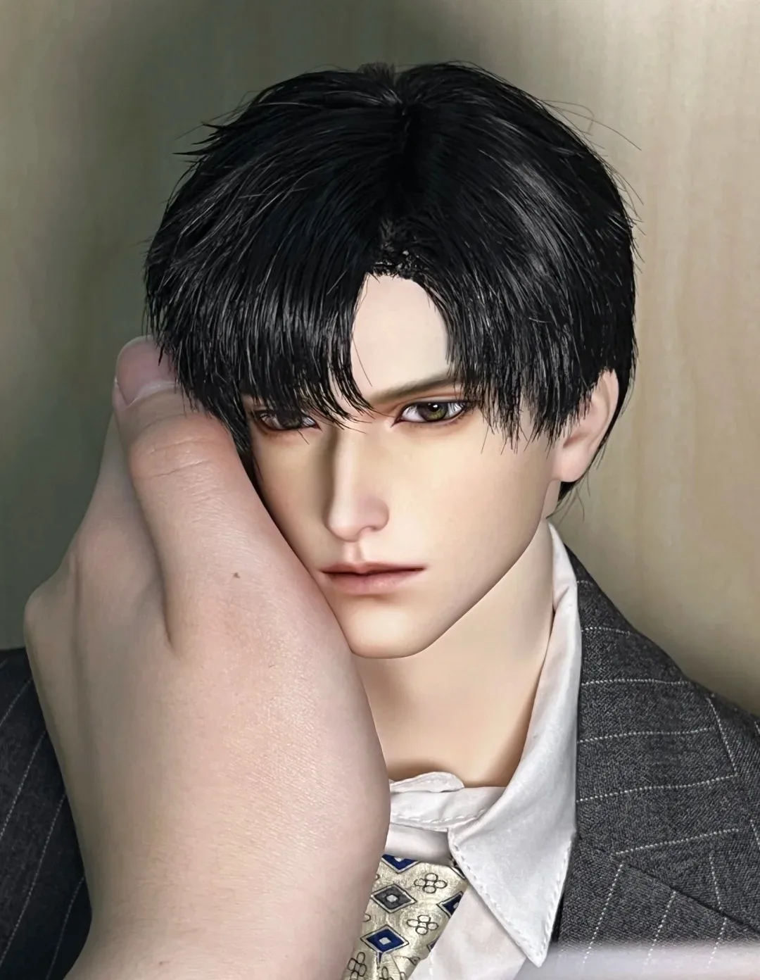Фото Новая кукла SD BJD 1/3 Lishen: Красивый Фараон-Дядя с изысканным макияжем. Новинка! Голова с индивидуальным макияжем в комплекте. В наличии. №2