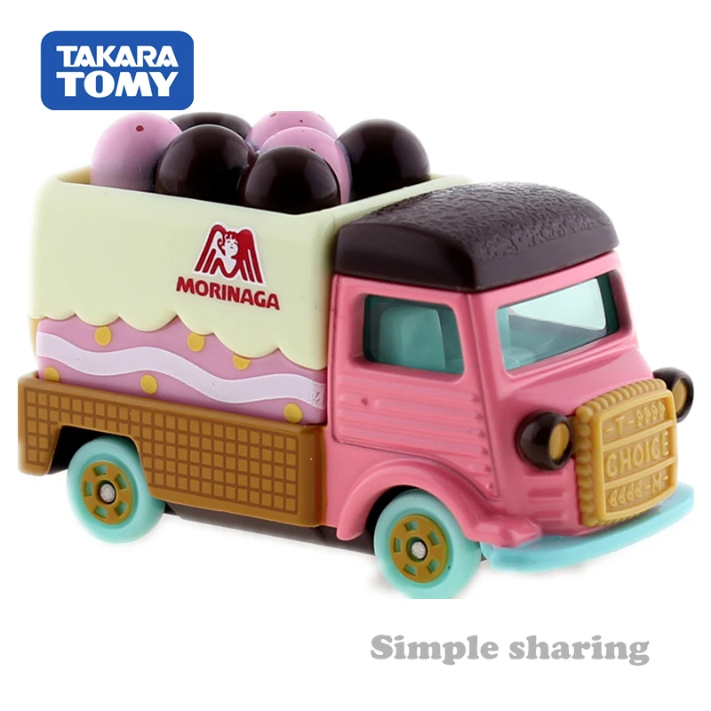 Фото Takara Tomy Dream Tomica NO.148 Моринага конфеты автомобиль литая металлическая модель из сплава автомобиль орнамент игрушки Детский подарок №4