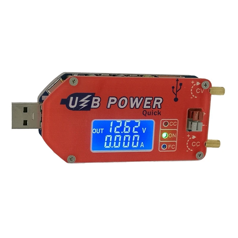 

DP3A Digital Display USB Adjustable Powers Module 1-30V 2A 15W Mobile Booster Line Fan Speed Control Blower Regulator