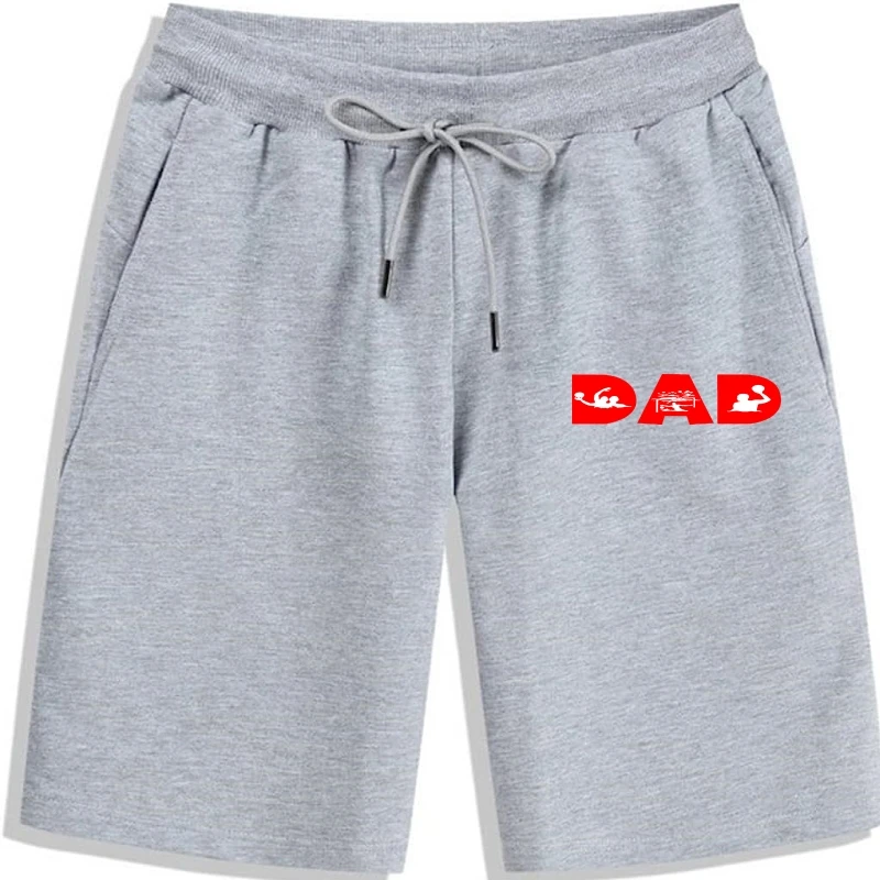 

Men Dad Waterpolo Outdoors Sports Proud Lifestyle shorts Shorts Character printing cool summer men Shorts