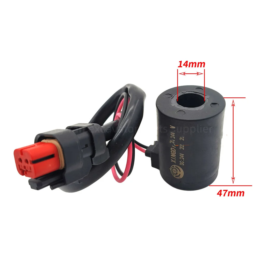 Для E305.5 306 307D 308C дорожный пилотный электромагнитный клапан катушка клапана