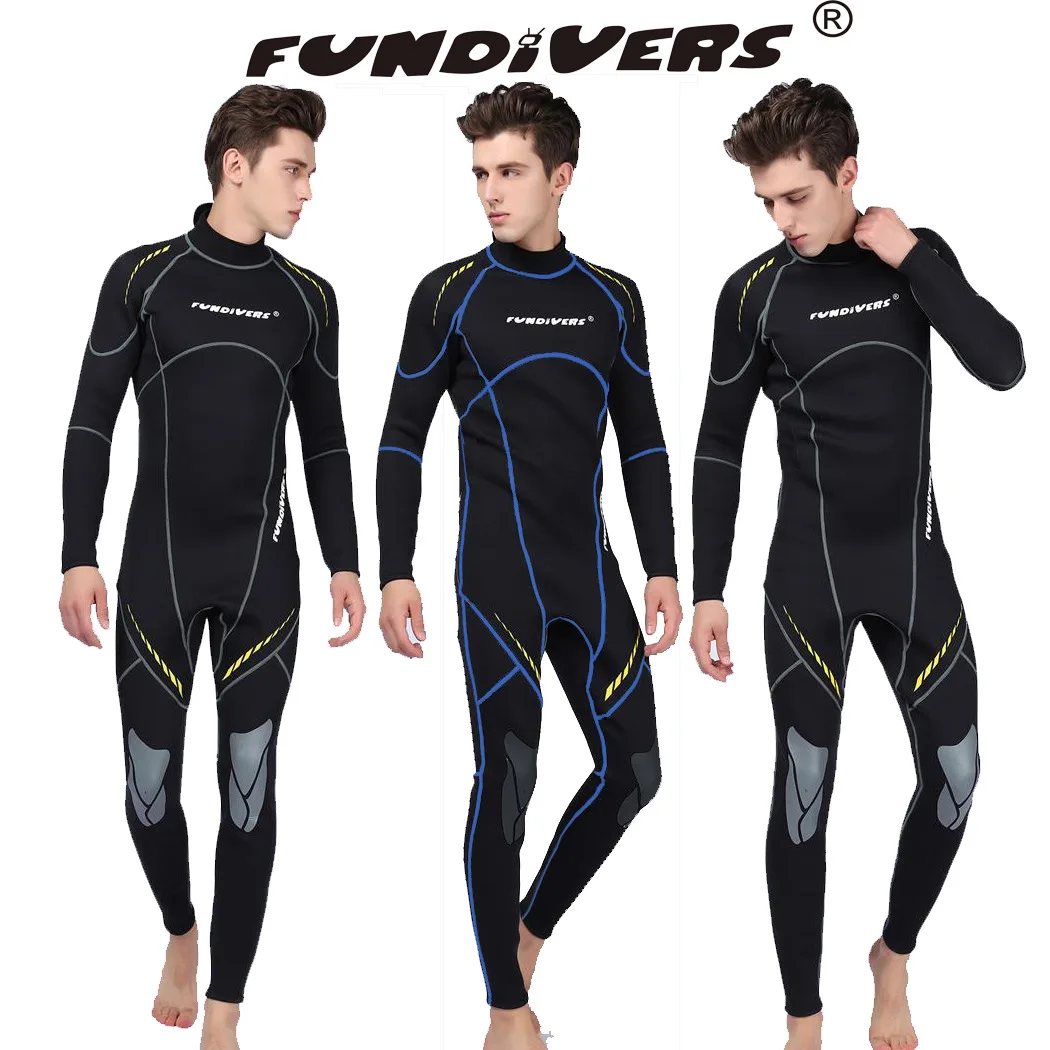 Mens Wetsuit, 3mm Neoprene Wet Suit for Men in Cold Weather, Diving Surfing Suit for Adult and Youth