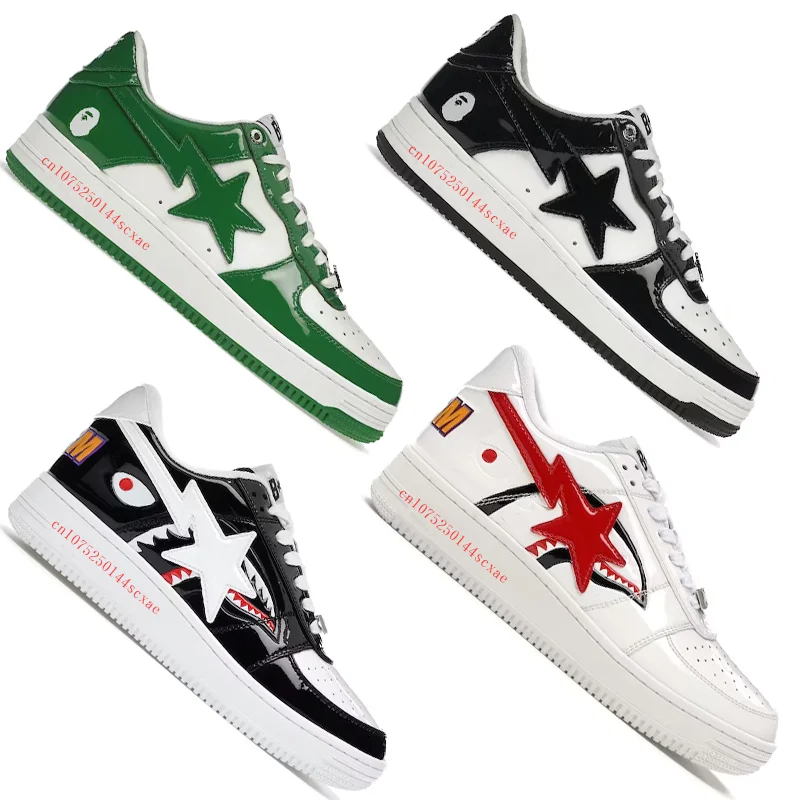 

Fashion Trainers Top Quality Sport men women designer Platform Retro Gym Sneakers Sta Skateboard SK8 Trekking Walk Shoes 36-45