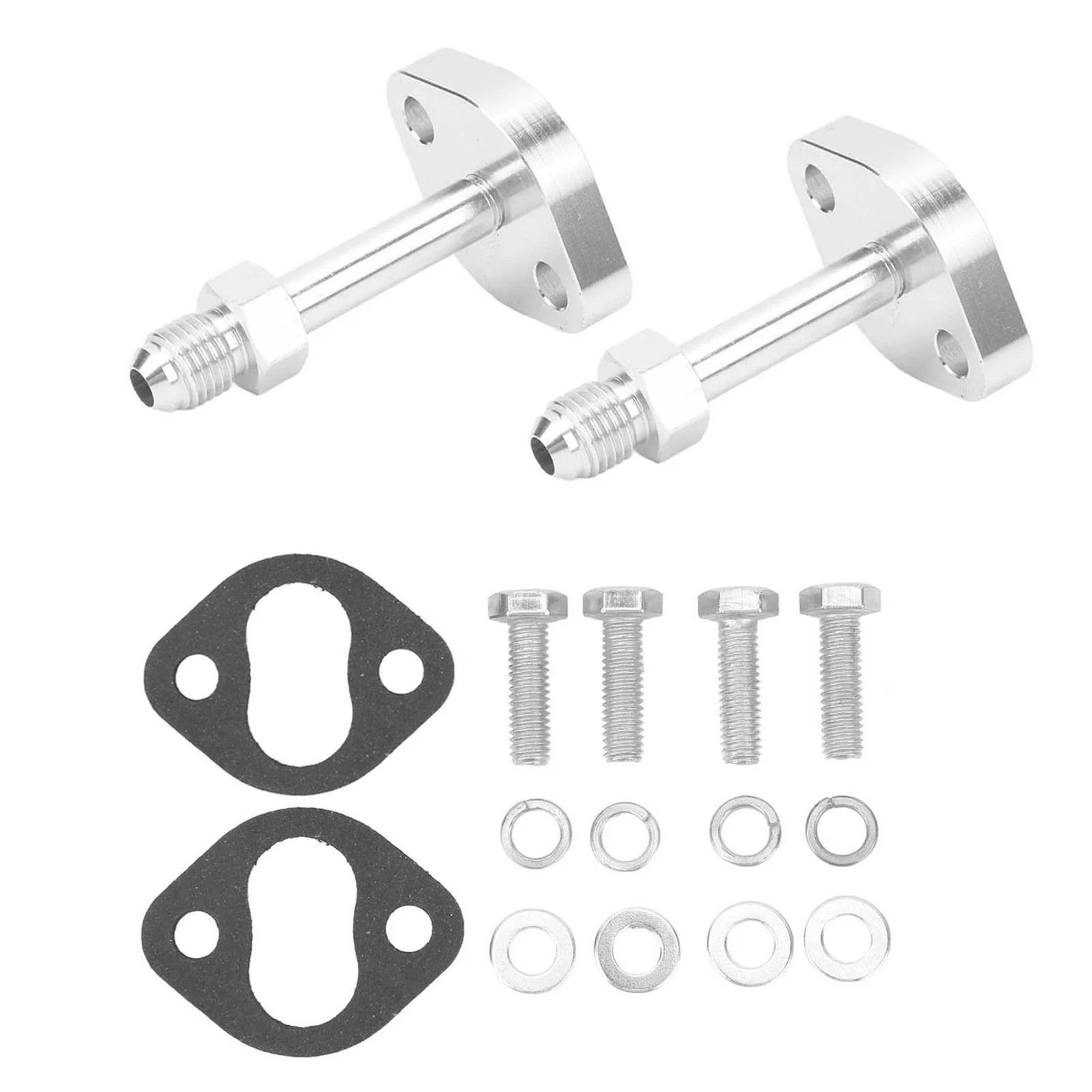 2 шт. Фланец ограничителя подачи турбо масла болты M6 возврат сливной фланец