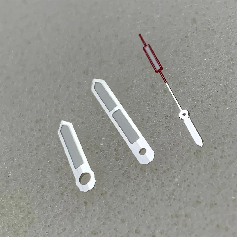 

2023 New NH35 Hands Red Silver Watch Pointers Green Luminous Needles Fit for NH35 NH36 4R 7S Movement Watch Accessories