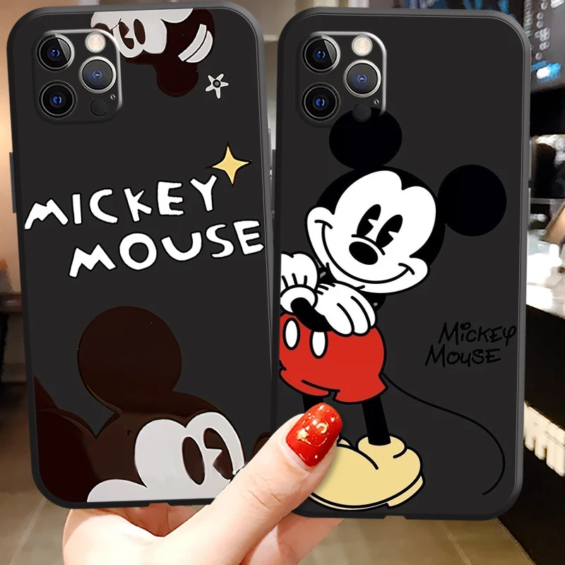 

2022 Disney Phone Cases For iPhone 11 12 Pro MAX 6S 7 8 Plus XS MAX 12 13 Mini X XR SE 2020 Soft TPU Carcasa Coque