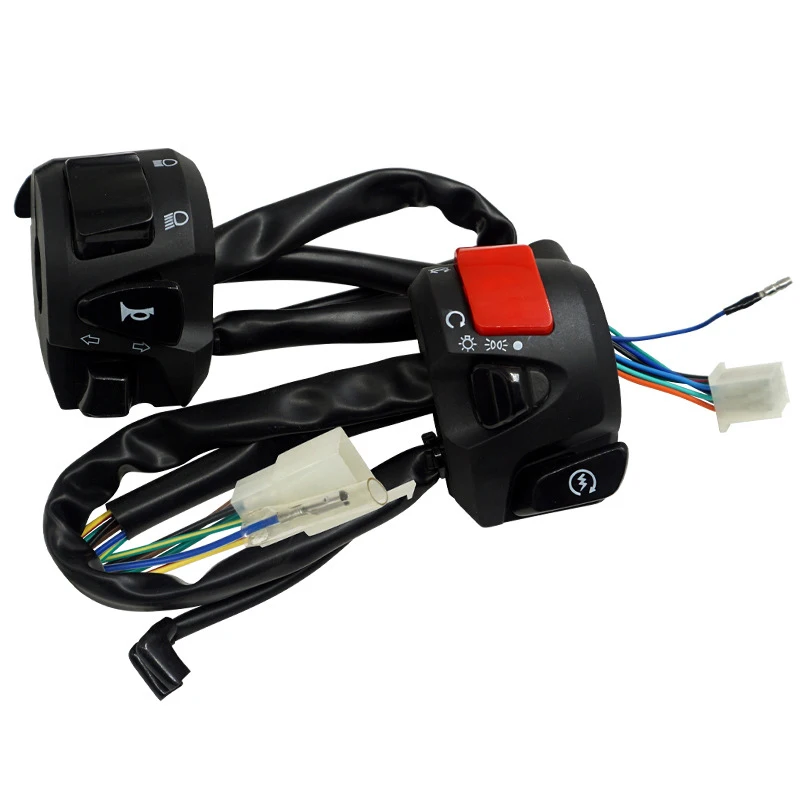 Рулевой переключатель Руля Мотоцикла клаксон сигнал поворота фара