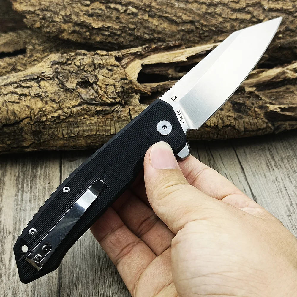 Складной нож FREETIGER FT920 D2 карманный клипса для ежедневного использования охоты