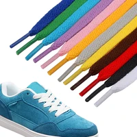 29 colors thicken laces shoe string no elasticity 8mm flat shoelaces sport white women sneakers lacet shoelace accessories