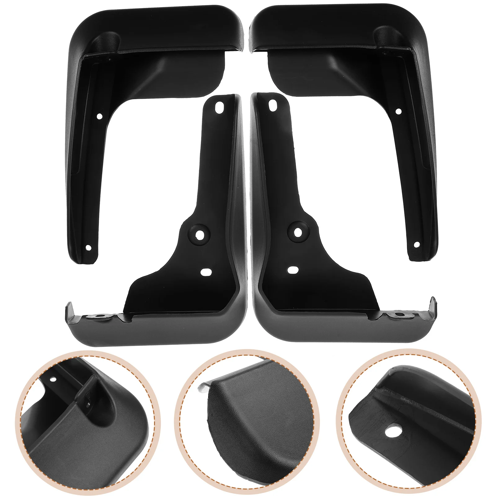 

Car Exterior Accessories Splash Guard Wheel Guards Mud Tire Flaps Side Skirts Cars Flares Rear