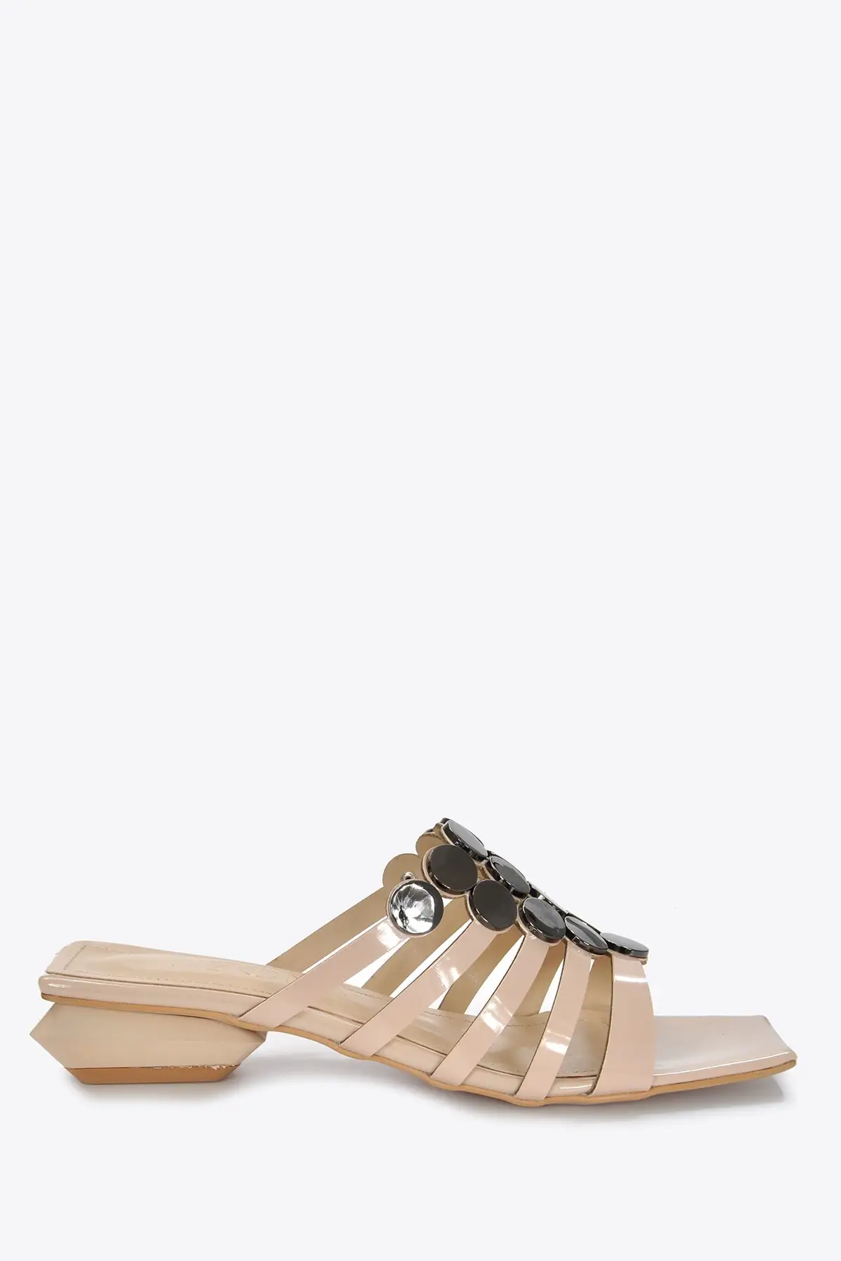 

Women's Beige Slippers Vzn21-067y