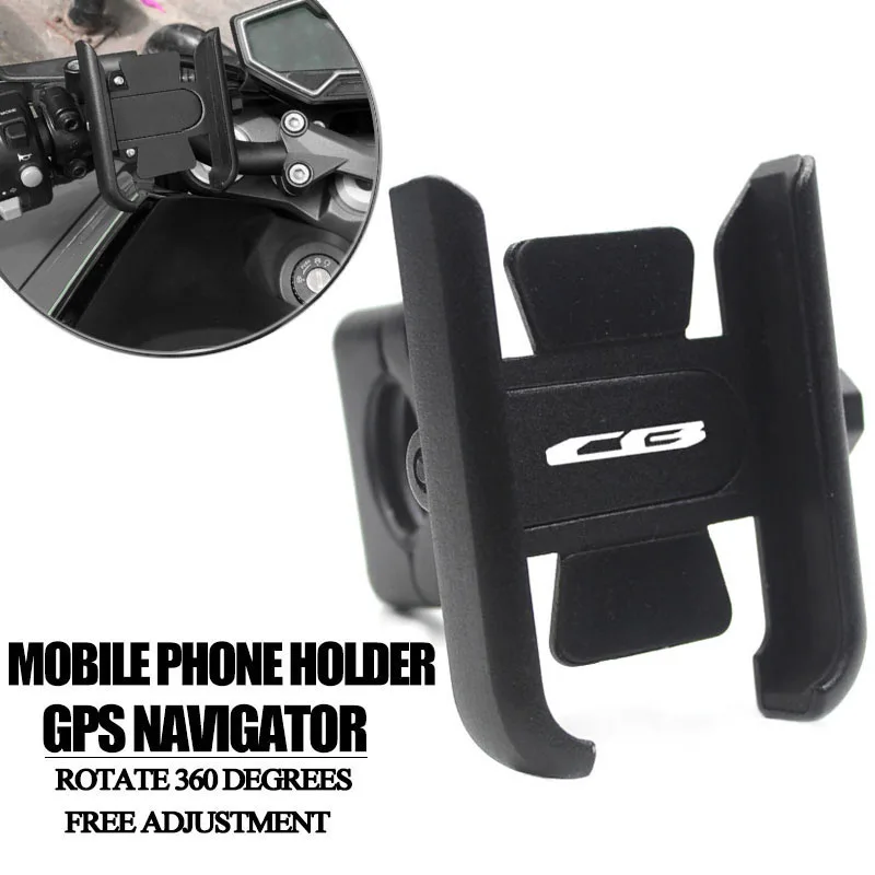 

For Honda CB500F CB500 CB 500 F Motorcycle Bicycle Cell Phone Holderbar Mirror GPS Navigator Stand Rotatable Bracket Rearview