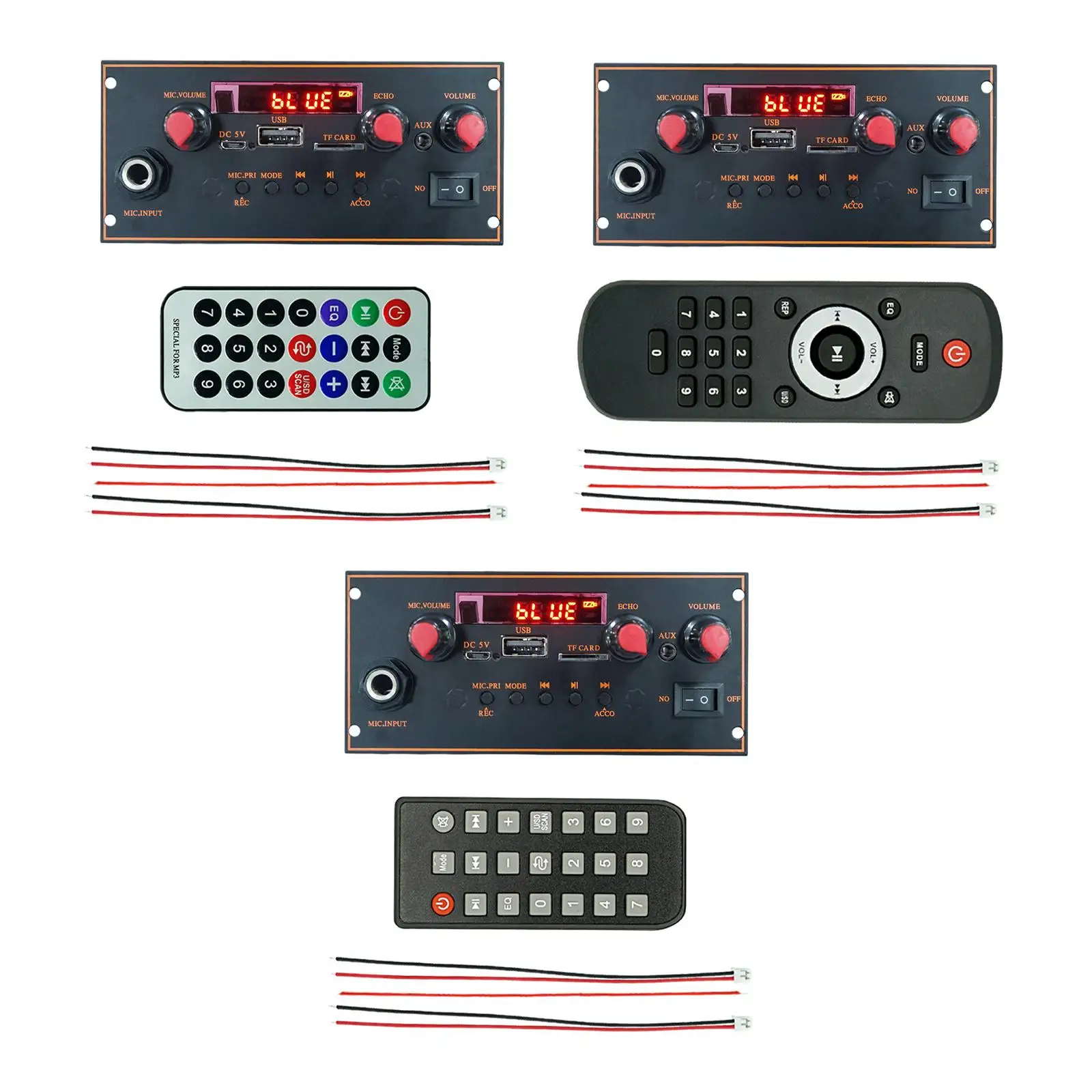 Плата аудио декодера без потери питания функция памяти USB AUX TF FM радио