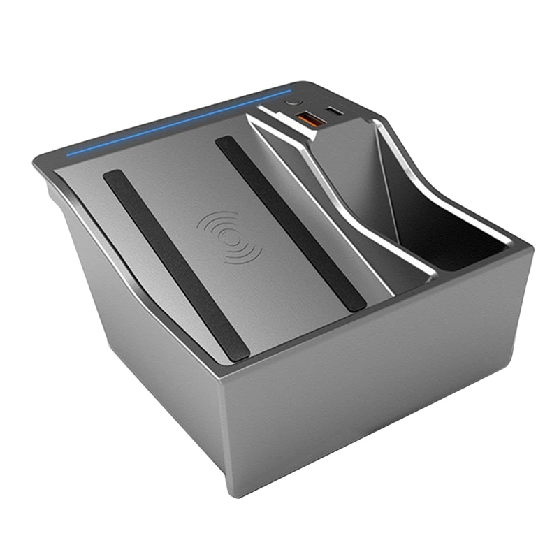 

15W Car Wireless Charger Mobile Phone Wireless Fast Charging Board for-Audi A4L A5 2017-2022