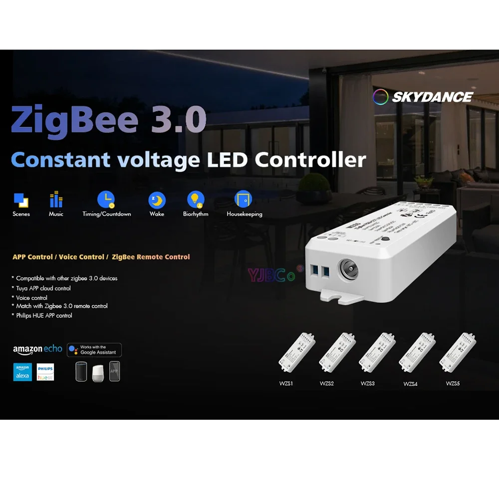 Aplikacja Skydance Tuya одноцветное затемнение/CCT/RGB/RGBW/RGBCCT ZigBee 3 0 контроллер светодиодной