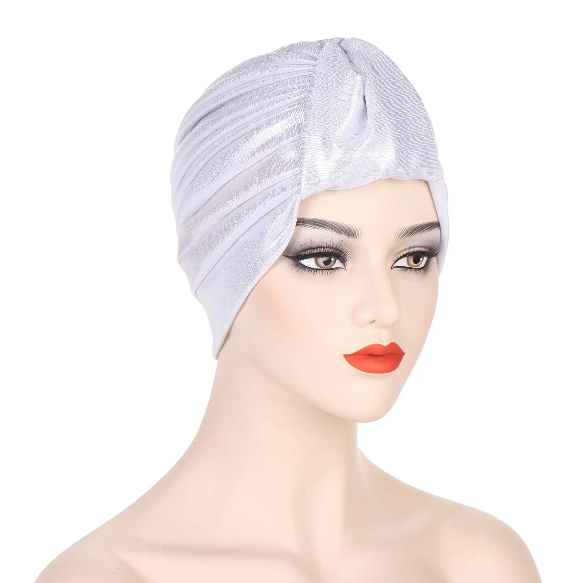 New Muslim Inner Hijab Cap Women New Multicolor Mesh Square Hat with Inner Village Fashion Muslim Hijab Female Hair Accessories