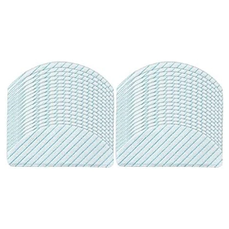 

240PCS Microfiber Mopping Pads For ECOVACS DEEBOT OZMO T8 Vacuum Cleaner Accessories Parts Washable Mop Cloth Rags