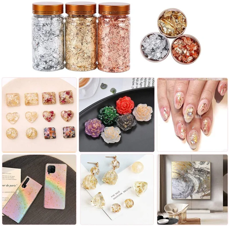 1 бутылка искусственная смола наполнитель для украшения ногтей силиконовая