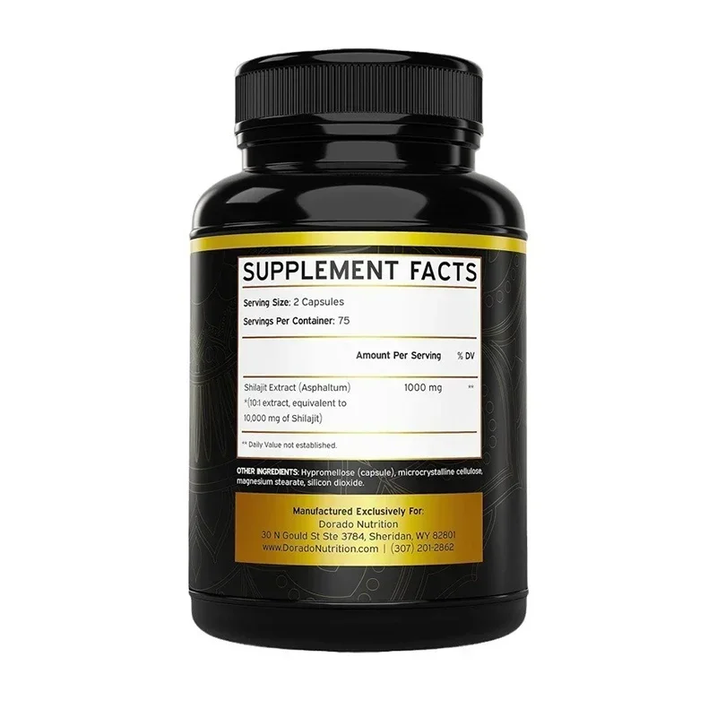 100% с ложкой из нержавеющей стали органический SHILAJIT